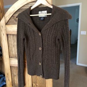Roxy wool blend cardigan